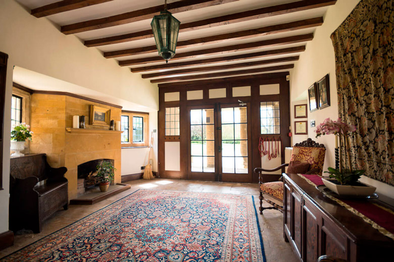 Example photo of Abbots Grange entrance interior photography