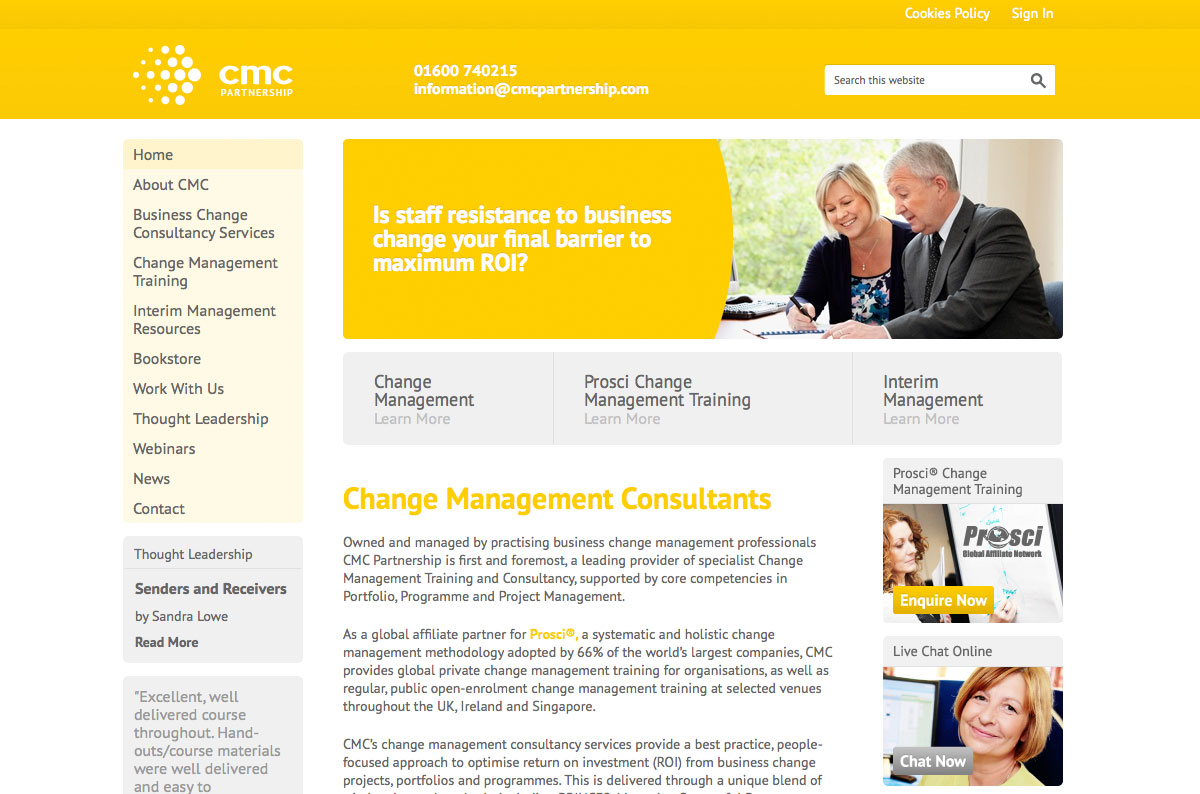 CMC Partnerships's Website