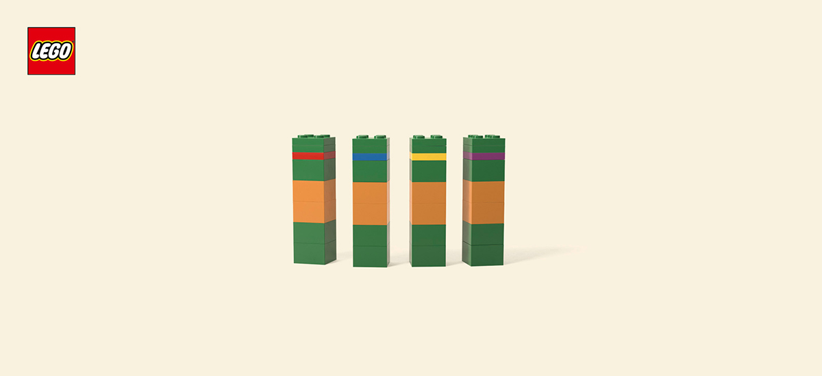 The Turtles Lego Imagine - Teenage Mutant Ninja Turtles