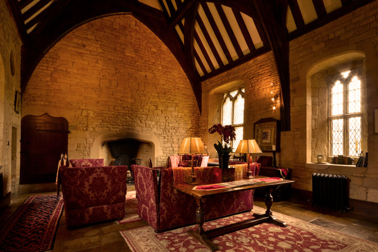 Example photo of Abbots Grange hall interior photography