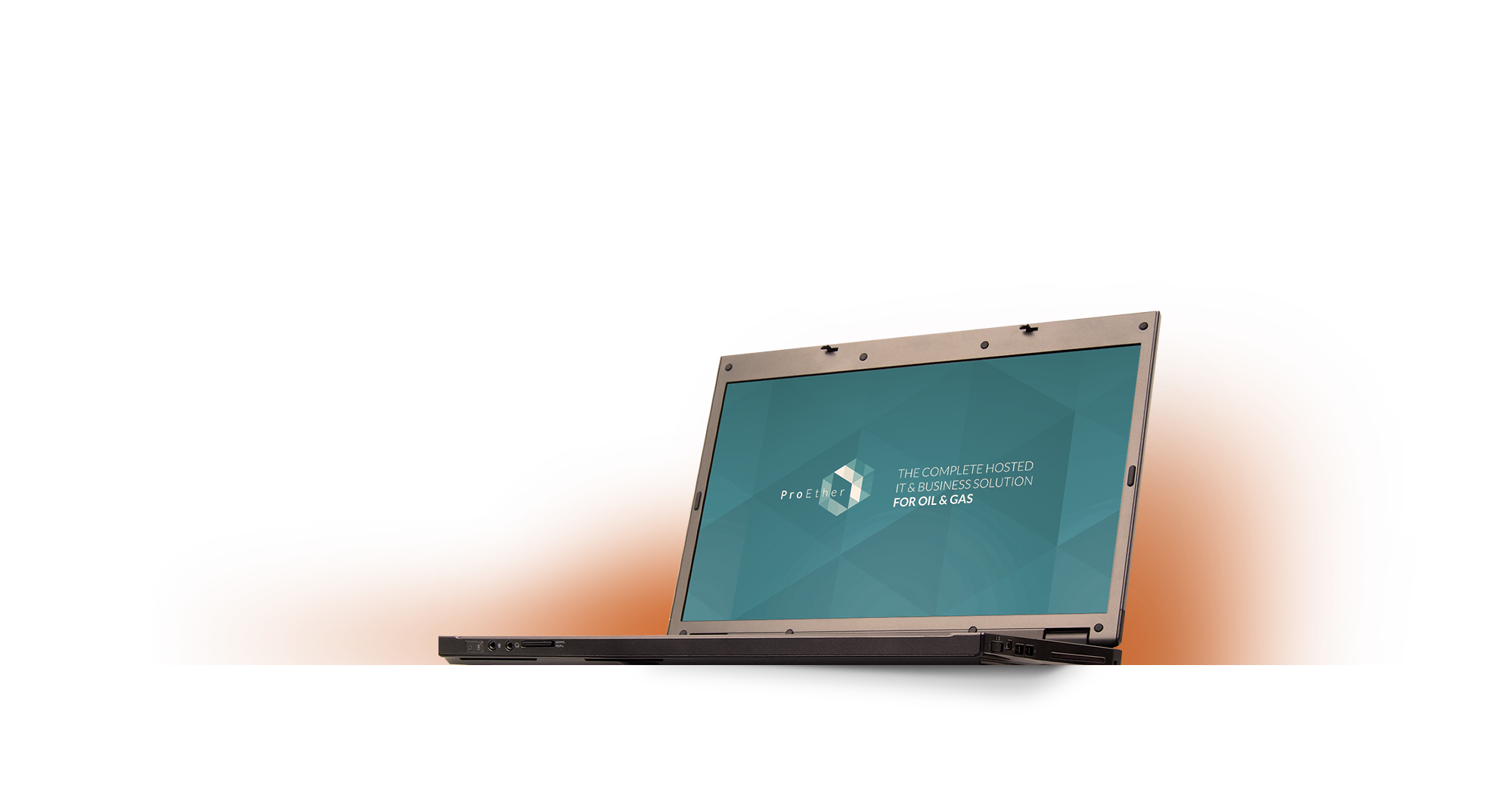 Progressive ProEther cloud solution on laptop