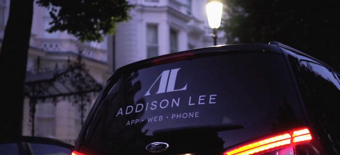 New adison lee branding on side of a van