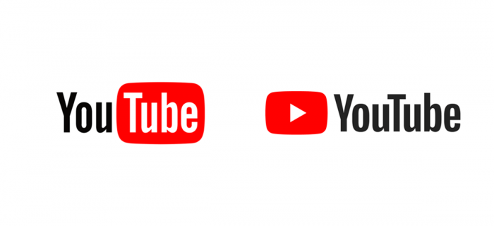 Old And New YouTube Logo