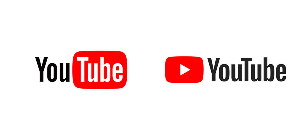 Old And New YouTube Logo